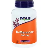 Now D Mannose 500mg (120 vegicaps)