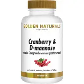 Golden naturals Cranberry & D-Mannose Tabletten