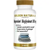 Golden naturals Magnesium Bisglycinaat 300mg Tabletten