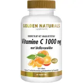 Golden naturals Vitamine C 1000mg met bioflavonoïden
