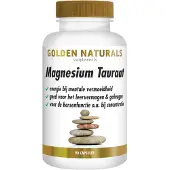 Golden naturals Magnesium tauraat (90 capsules)
