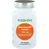 Vitortho Groenlipmossel extract 500 mg 60 vcaps