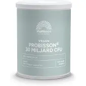 Mattisson - Pre en probisson 30 miljard CFU - Afkomstig uit Sunfiber (Guarboonvezel) - Voedingssupplement Darmflora - Vegan - 125 Gram