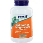 Now Calcium en Magnesium met D3 en K2 Capsules