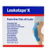 Leukoplast Leukotape K Kinesiotape Blauw 5cmx5m