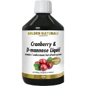 Golden naturals Cranberry & D-mannose liquid (500ml)