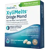 OraCoat Xylimelts Droge Mond Tabletten - Milde Munt Smaak - 40 stuks