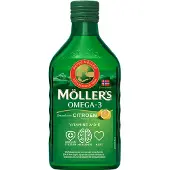 Mollers Omega 3 Levertraan Citroen (250 ml)