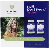 Vitakruid Multi Dag & Nacht Vrouw 2 x 30 60 tabletten