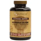 Artelle Oesterkalk 1200mg, calcium + vitamine D3 (220 tabletten)