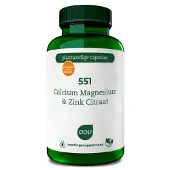 Aov 551 Calcium magnesium & zink citraat 90 vcaps