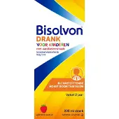 Bisolvon Drank Voor Kinderen Aardbeiensmaak 200 ml