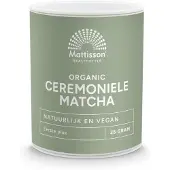 Mattisson healthstyle Ceremoniële Matcha Poeder