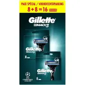 Gillette Mach 3 Scheermesjes Duo Pack 16 stuks