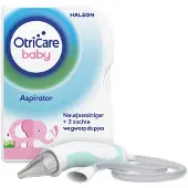 Otricare Baby Aspirator - Neusjesreiniger - Verstopte Neus - Zachte Manier Verwijderen Neusslijm - Eenvoudig en Hygiënisch Gebruik - Help je baby beter ademen, eten en slapen - 1 stuk