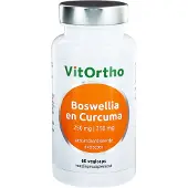 Vitortho Boswellia 250 mg en curcuma 250 mg 60 vcaps