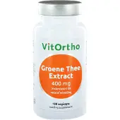 Vitortho Groene Thee Extract 400mg Capsules