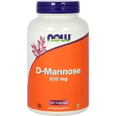 Now D-Mannose 500mg (240 capsules)
