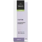 Volatile Castor koudgeperst basisolie bio glazen fles