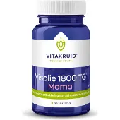 Vitakruid Visolie 1800 TG Mama (30 softgels)