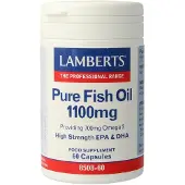 Lamberts Pure visolie 1100mg (60 capsules)