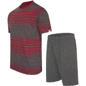 Cappuccino Italia Pyjama Venezia Pyjama Rood
