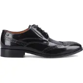 Base london Steeple Heren Brogues Schoenen Zwart