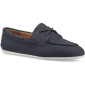 Sperry Slim Boot Schoen Leer Dames Marineblauwe Bootschoenen