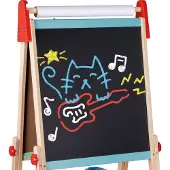 Hape krijtkunst met sjabloon 1 St