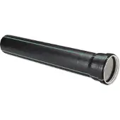 BAMPI Tubo 1, beker met diameter 110, ultrasilentieus, lengte 200 cm