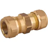 TIEMME Compressiekoppeling "Ironfit" Voor Stalen Buisen, 1"1/2