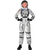 Widmann Astronauten kostuum zilver Jesse dames