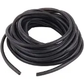 OEM Flexibele aquariumslang voor zuurstoftoevoer, 6,4 meter lang, zwart