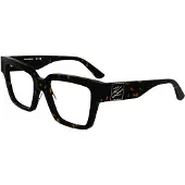 Karl Lagerfeld Bril - - KL6196 - Donker schildpad - Acetaat - Unisex