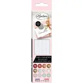 Aladine zegel wax sticks set - 4 stuks transparant voor knutselen.