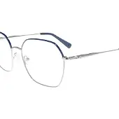 Longchamp LO2152 N 51/19/140 Zilver/blauw Metaal DAMES LO2152 N