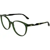Lacoste L2987 55/17/140 Transparant groen Acetaat VROUW L2987