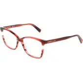 Longchamp LO2741 52/15/140 Gestreepte rode Acetaat ZIJDE LO2741