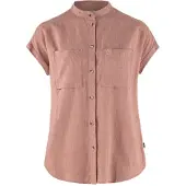 Fjällräven Blouse Women Övik Hemp Shirt SS Chalk White-XL