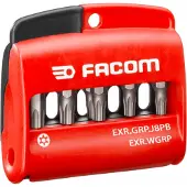 Facom set schroefbits 1/4" resistorxogvgrip 8-delig - EXR.GRP.J8PB