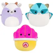 Squishmallows MicroMallows by - 3 Pack Plush - (Tia, Mariska, Louden)