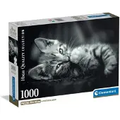 Clementoni Puzzel 1000 stuks kitten compact
