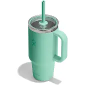 Hydroflask - Travel Tumbler Clear Lid - Isoleerbeker 946 ml, turkoois