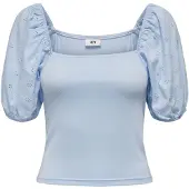 ONLY Jdypia Top Dames Blauw S