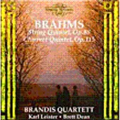 OUTHERE Karl Leister, Brandis Quartet - Brahms: String Quintet, Op. 88 Clarinet Quintet, Op. 115 (CD)
