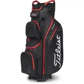 Titleist Cart 14 StaDry Black/Black/Red Golftrolleytas