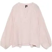 Vero Moda Vmnatali ls emb top wvn noos licht