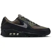Nike Air Max 90 Sneakers Zwart Bruin Groen Donkergrijs