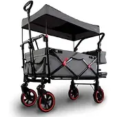 OEM Kinderwagen met zitgedeelte - Kinderwagen met duwstang - Grijs