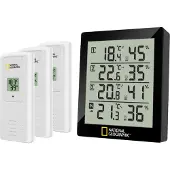 National Geographic Thermo-hygrometer black 4 measurement results